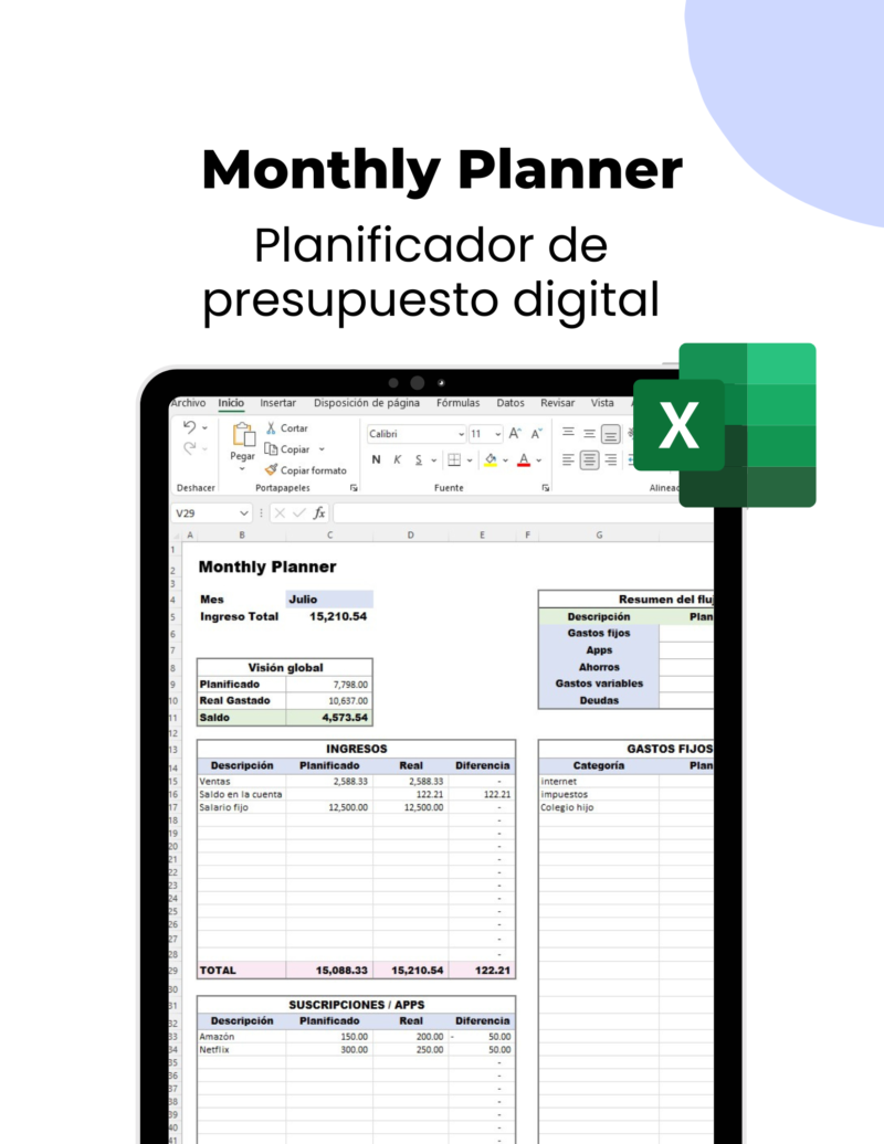 Monthly planner - Imagen 4